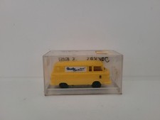 Modellautos 1:87 Barkas B 1000 Kastenwagen "Post" in EVP von S.E.S in gelb