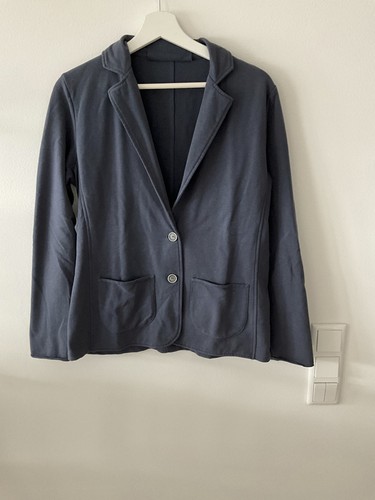 Sweatblazer l blau - sweatblazer,