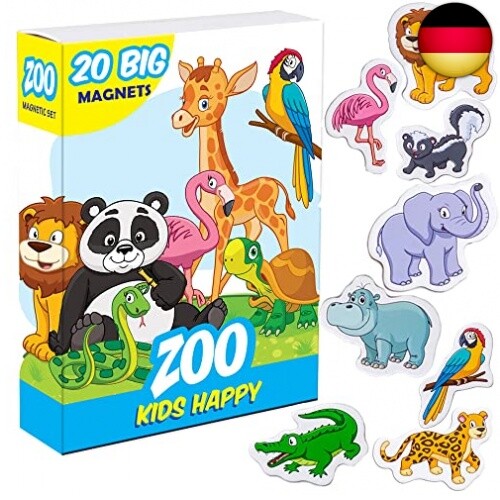 Glücklicher zoo magnete - glücklicher,