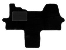 schwarze Velours-Fußmatten