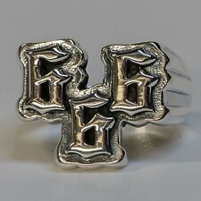 666 Ring 925 Silber Biker Rock