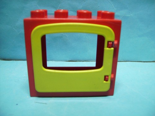 Lego duplo fenster rot - lego, fenster,rot
