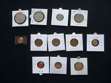 12 Münzen Deutschland 10 + 2 Euro 1 C. -  5 + 2 DM 50 + 10 + 1 Pfennig 1969 2011