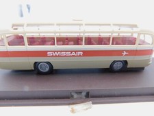 BREKINA * MERCEDES BENZ O 321 REISEBUS * SWISSAIR * OVP * 1:87 * OVP