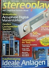 STEREOPLAY 1/97,  BURMESTER 961,CANTON DIGITAL 2.LOGAN RE-QUEST,THIEL CS 3.6,M 8