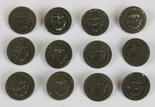  12 Uniformknöpfe Wehrmacht