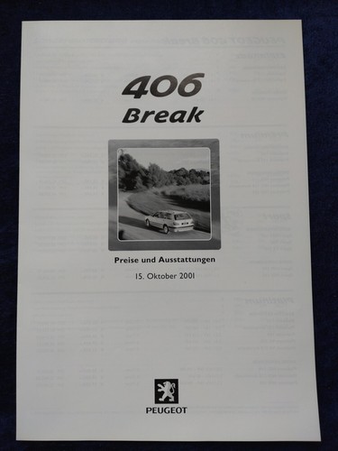 Peugeot 406 break preise und - break,