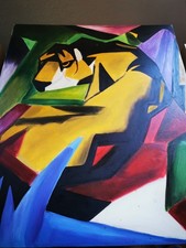 Ölbild auf  Leinwand Reb