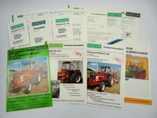 Posten Edscha Fahrerhaus Kabine für IHC Prospekt Preisliste Anschreiben 1970er J