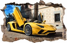 LAMBORGHINI WANDAUFKLEBER Loch