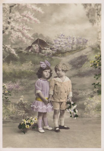 Künstlerpostkarte kinder - künstlerpostkarte,