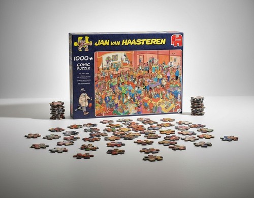 Jan van haasteren puzzle comic - van,
