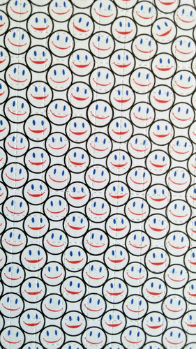 Blotter art smiley - art:, "smiley