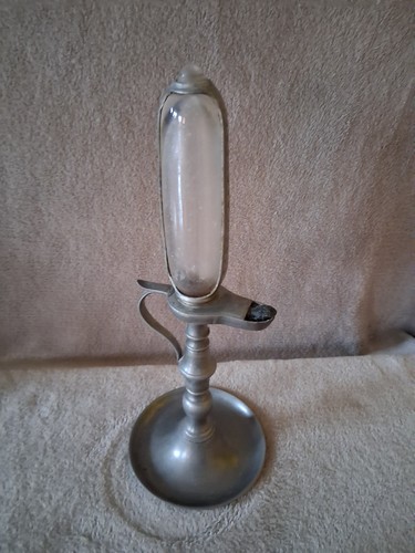 Glas zinn antik öl - glas,