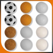 12er Set Kickerbälle Tischkicker-Bälle Tischfussball Profi Bälle 35 & 36 mm