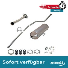 Komplette Auspuffanlage für Peugeot 206+/206 Schrägheck 1.1/1.4, Auspuff, Rohr