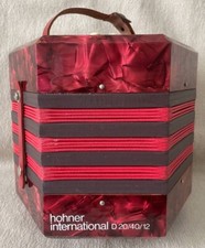 Vintage Scholer Concertina DDR Akkordeon / Handharmonika