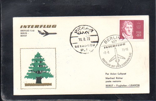 Interflug iljushin 62 - iljushin, il-62
