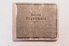 alte notenhefte herzog Orgelschule/ 159 Seiten Antik