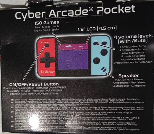 Lexibook cyber arcade pocket - lexibook,