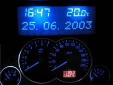 Blauer Tacho + MID Astra G
