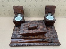 Antike Schreibtischgarnitur