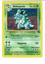Pokemon Karte Nidoqueen 7/64 Dschungel Deutsch Holo Rare 