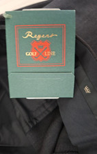 Luxus Regent Herren Hose - Golfline - Gr. 118 - reine Schurwolle, dunkelgrau