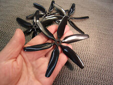 4 Stück 6-Blatt Propeller, Ø 128mm, 5x4", 2 x Linkslauf und 2 x Rechtslauf