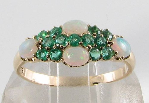 üppiger ring 9 karat - kt,