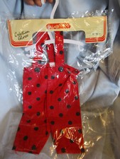 CLOWNHOSE rot mit schwarzen