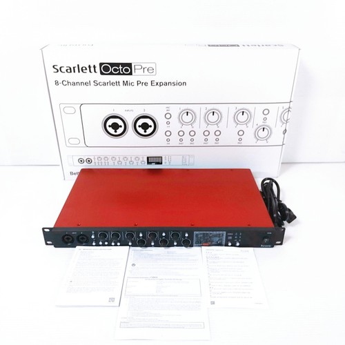 Focusrite scarlett octopre - scarlett,
