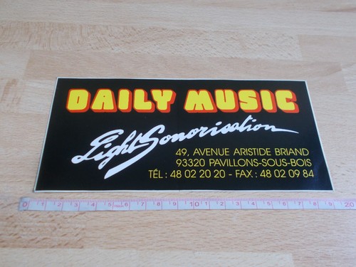 Selbstklebend daily music - selbstklebend,