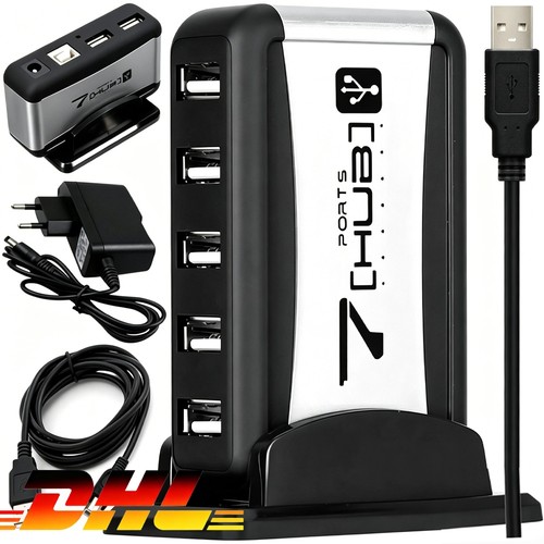 O19c port usb hub mit - 7-port,