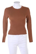 ZARA Longsleeve-Shirt M braun