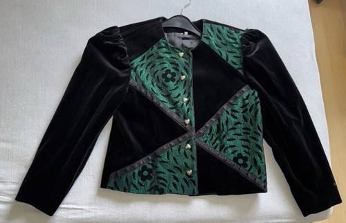 Kurze trachtenjacke blazer - kurze,