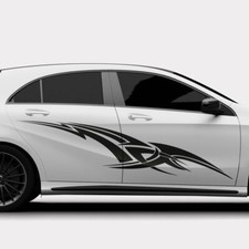 Auto Aufkleber Set Abstrakt Tribal Ornament Tattoo Dekor Set Sticker #1477-180