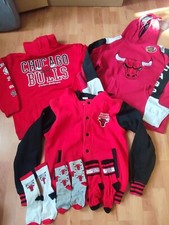 Chicago Bulls Set, Collegejacke, Hoodies Gr. 158, Socken, Michael Jordan 
