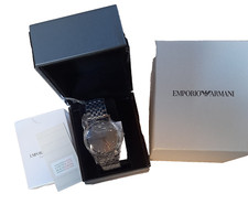 Emporio Armani Herrenuhr grau