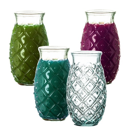 Ananas trinkgläser 700ml - 4x,