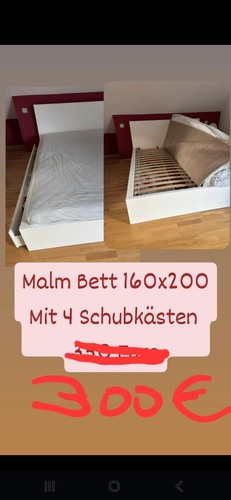 Ikea malm bett 160x200 - malm,