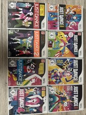 Nintendo Wii Just Dance 1-4 &