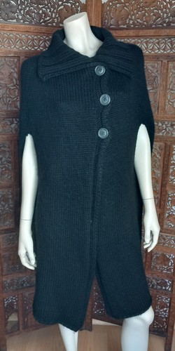 Stefanel strickjacke poncho - stefanel,