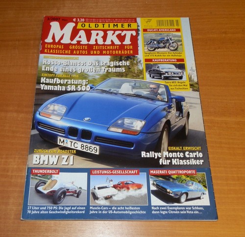 Oldtimer markt 2007 bmw - 3/2007,,
