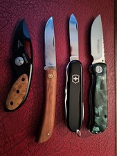 Konvolut 4 Taschenmesser, Neu und gebraucht 