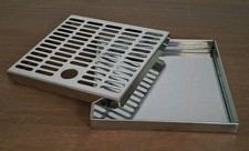 Tropfblech Edelstahl 15cm Zapfanlage Premium Qualität Zapfen Bier Tropfschale