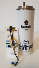 Krombacher Jahreskrug von 1998 mit Zinndeckel | Limitiert | Sammler | Zertifikat