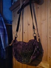 Taschendieb Tasche rotgrün echt Leder