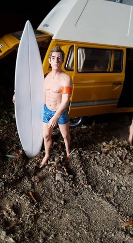 American diorama 77441 surfer - american,