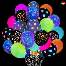 50 Stück Neon Luftballons